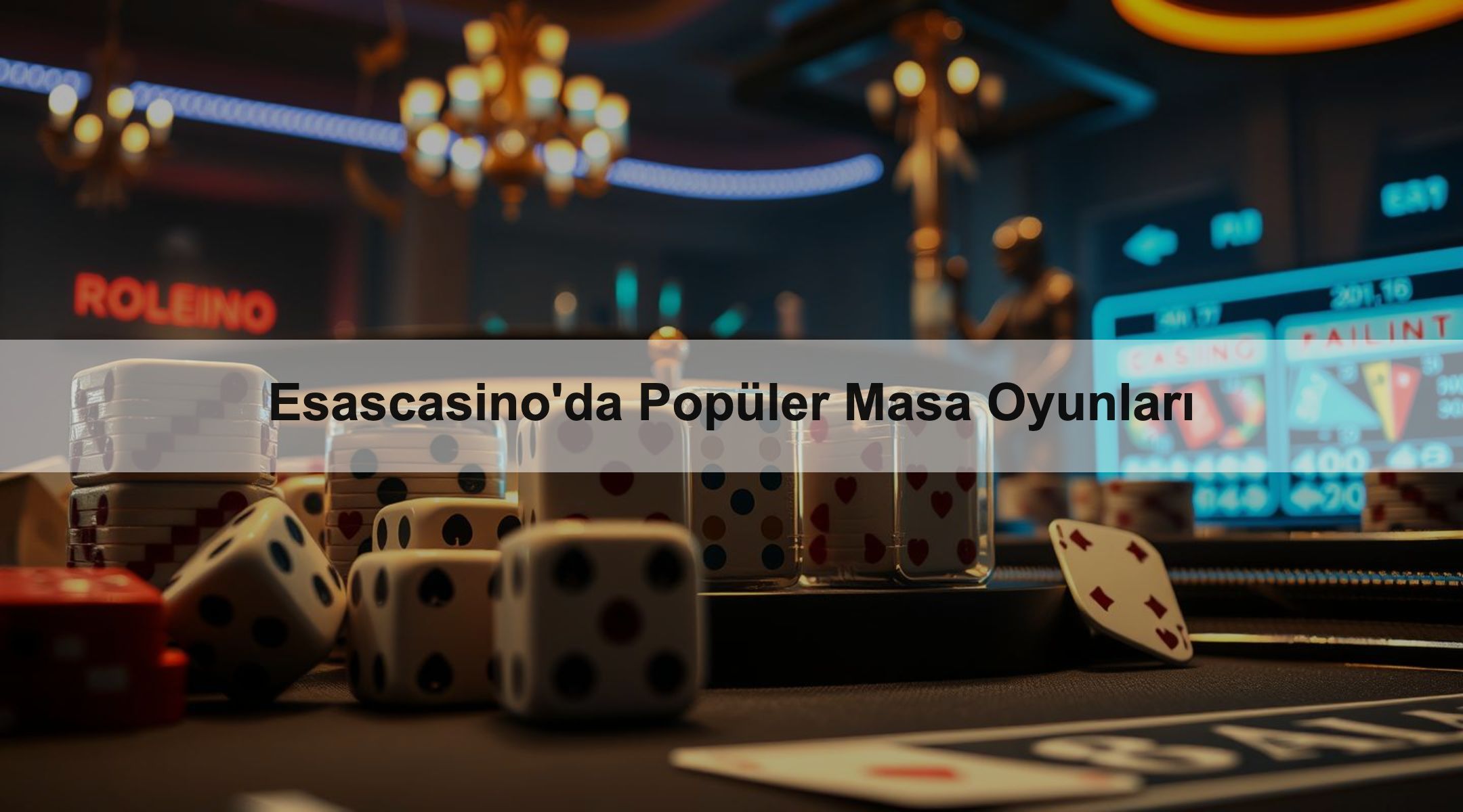 Esascasino'da Popüler Masa Oyunları 1 Esascasino'da Popüler Masa Oyunları