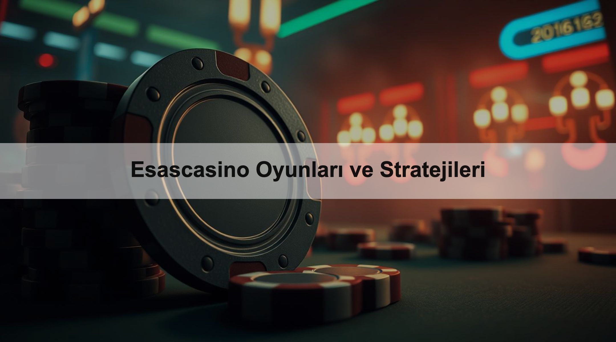 Esascasino Oyunları ve Stratejileri 1 Esascasino Oyunları ve Stratejileri
